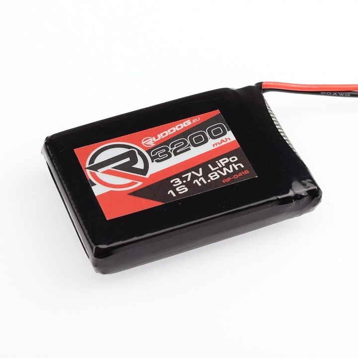 Ruddog LiPo akkumulátor, 3200mAh, 3.7V, MT-44 adóhoz