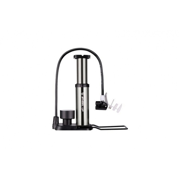 Pumpa, StableCam, MINI, 17,5x5 cm, 160psi, Schrader/Presta szeleppel, hordozható