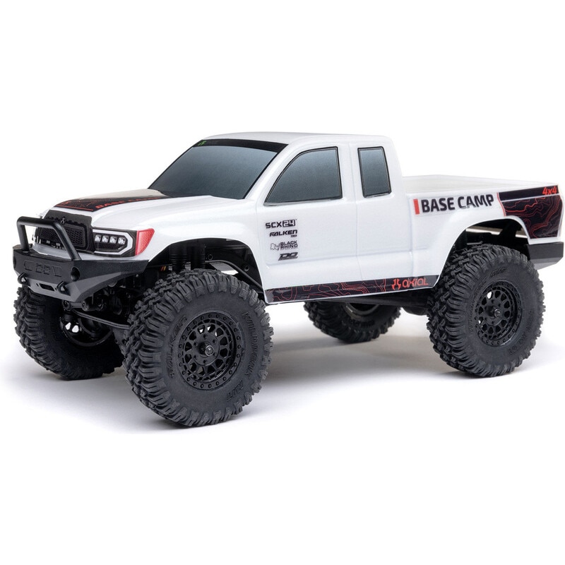 Masinuta RC Axial SCX24 Base Camp 1:24 4WD, alb - eMAG.ro