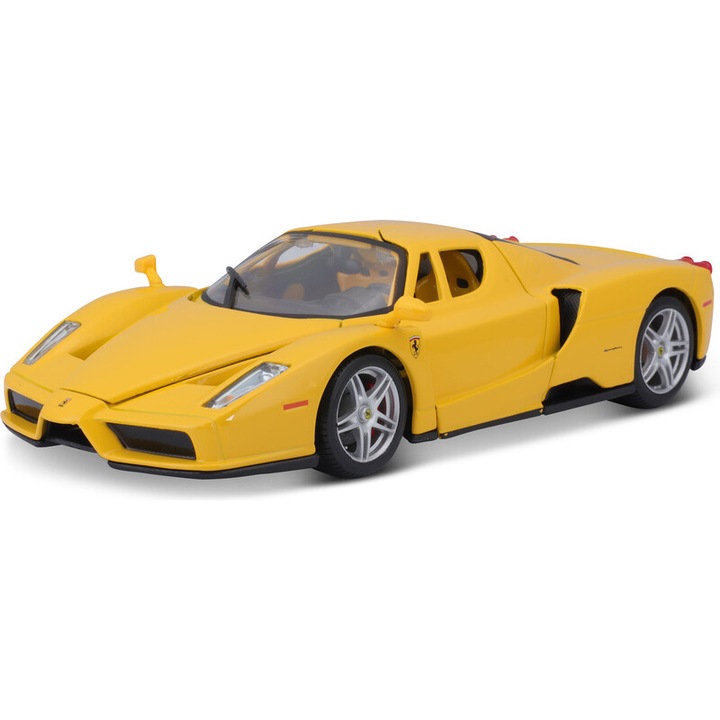 Bburago modellautó, Ferrari Enzo, 1:24, fém, sárga