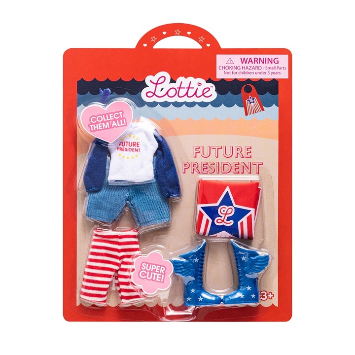 Lottie baba ruhakészlet, 3 év felett, minden Lottie babához alkalmas