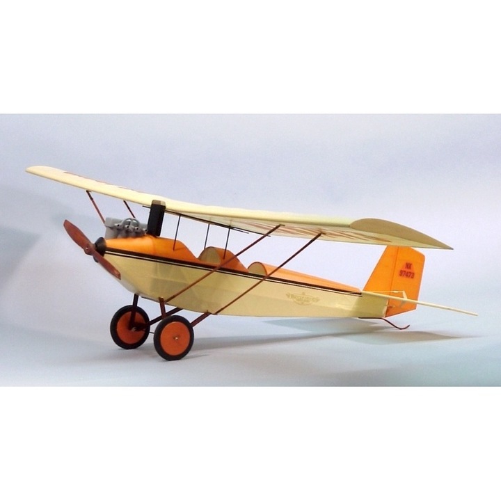 Dumas Pietenpol Air Camper 914 mm-es modellrepülőgép, tartozékokkal, irány- és magasságállítással