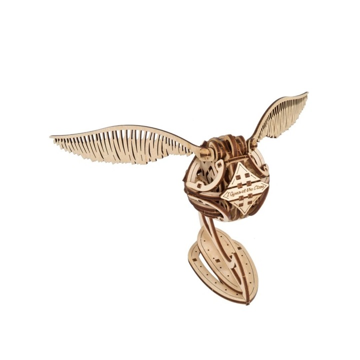 Механичен 3D пъзел, Ugears, 120 части, 22x14.5x10.5 см, 14+ години