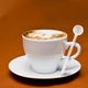 Set de lingurite din sticla transparenta, 11.5x2.2x1.5cm, pentru ceai si cafea, argintiu, 4 persoane