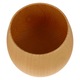 Cana multifunctional din lemn, 250ML, design simplu, capacitate mare, 9x8x8cm, set