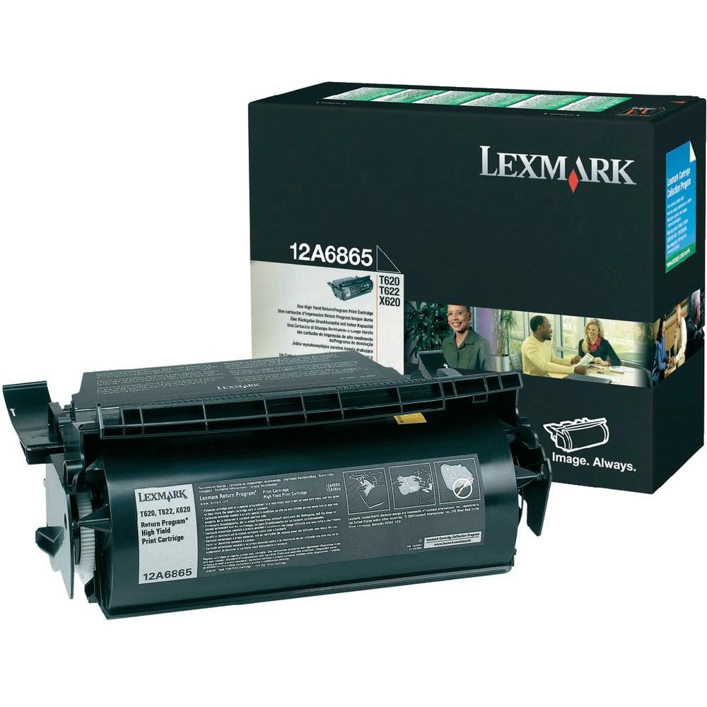 Toner Lexmark 12A6865 Negru
