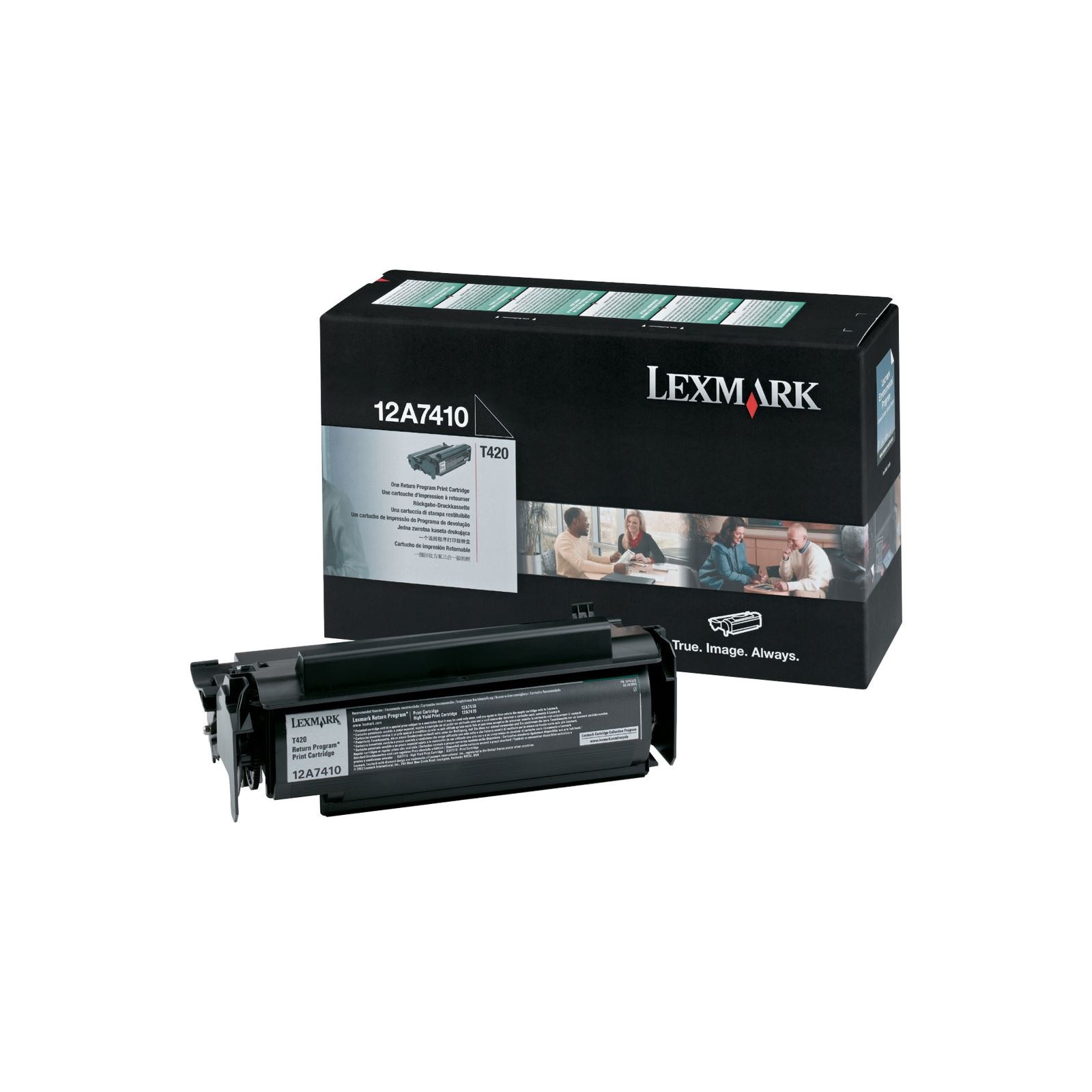 Toner Lexmark 12A7410 Negru