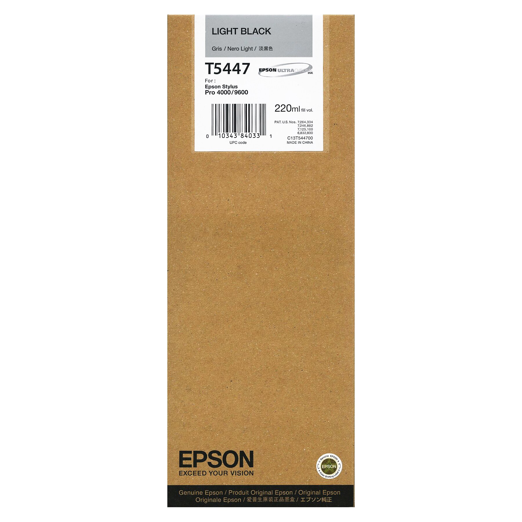 Cartus Epson C13T544700 Photo Negru