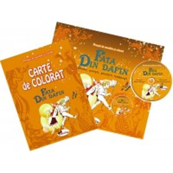 Fata din dafin - Set 2 carti + Cd