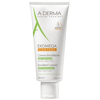 Crema emolienta Ducray A-Derma Exomega pentru piele foarte uscata sau atopica, 200ml Crema emolienta Ducray A-Derma Exomega pentru piele foarte uscata sau atopica, 200ml