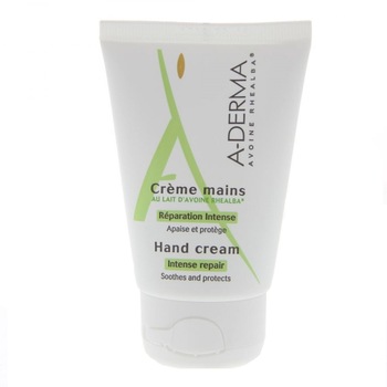 Crema de maini reparatoare A-Derma pentru piele uscata, 50ml Crema de maini reparatoare A-Derma pentru piele uscata, 50ml
