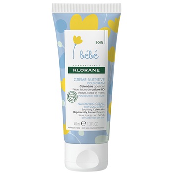 Crema nutritiva Cold Cream Klorane Bebe, 40 ml Crema nutritiva Cold Cream Klorane Bebe, 40 ml