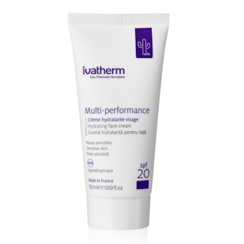 Crema hidratanta pentru fata Multi-performance, Ivatherm, cu protectie solara SPF 20, pentru ten normal, 50 ml Crema hidratanta pentru fata Multi-performance, Ivatherm, cu protectie solara SPF 20, pentru ten normal, 50 ml