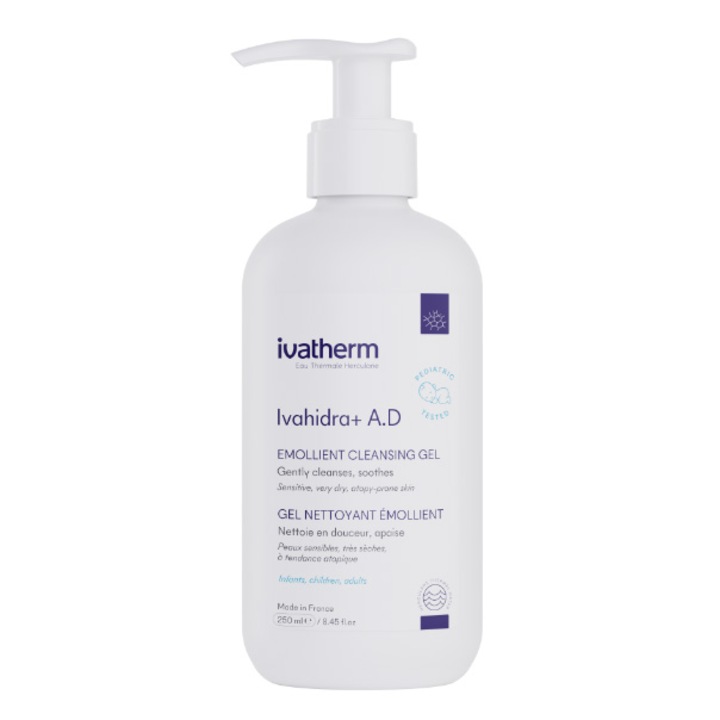 Ivatherm Ivahidra+ tusfürdő érzékeny és száraz bőrre, 250 ml