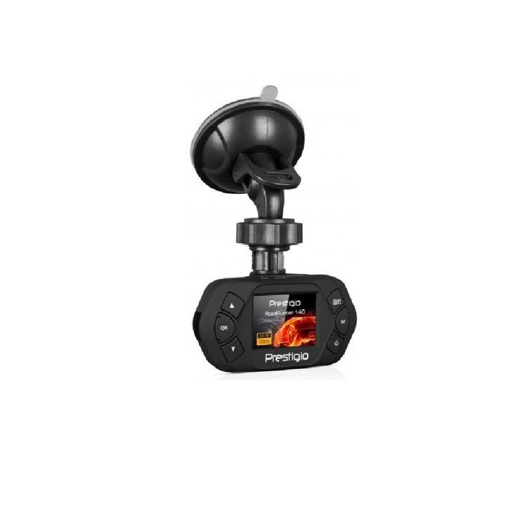Camera DVR, Prestigio, RoadRunner 140, Negru - eMAG.ro