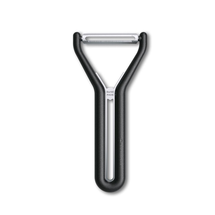 Curatator legume Victorinox, inox, negru