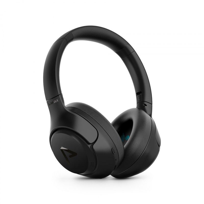 Casti Bluetooth Lamax BeatComfort1 ANC negru, 256688, microfon/casti