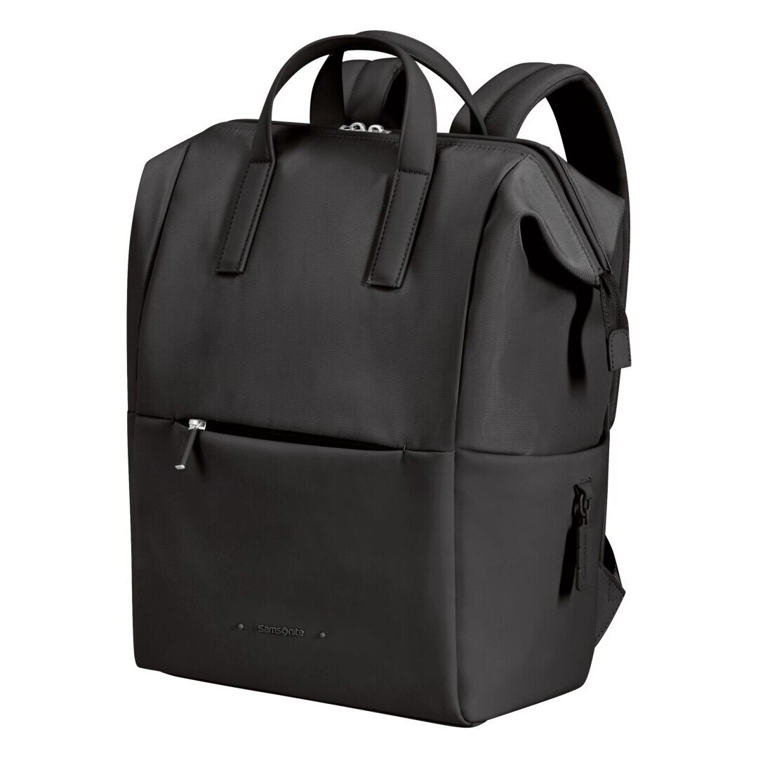 Rucsac laptop Samsonite, 14.1", negru, 400x270x160mm, set de 4 bucati