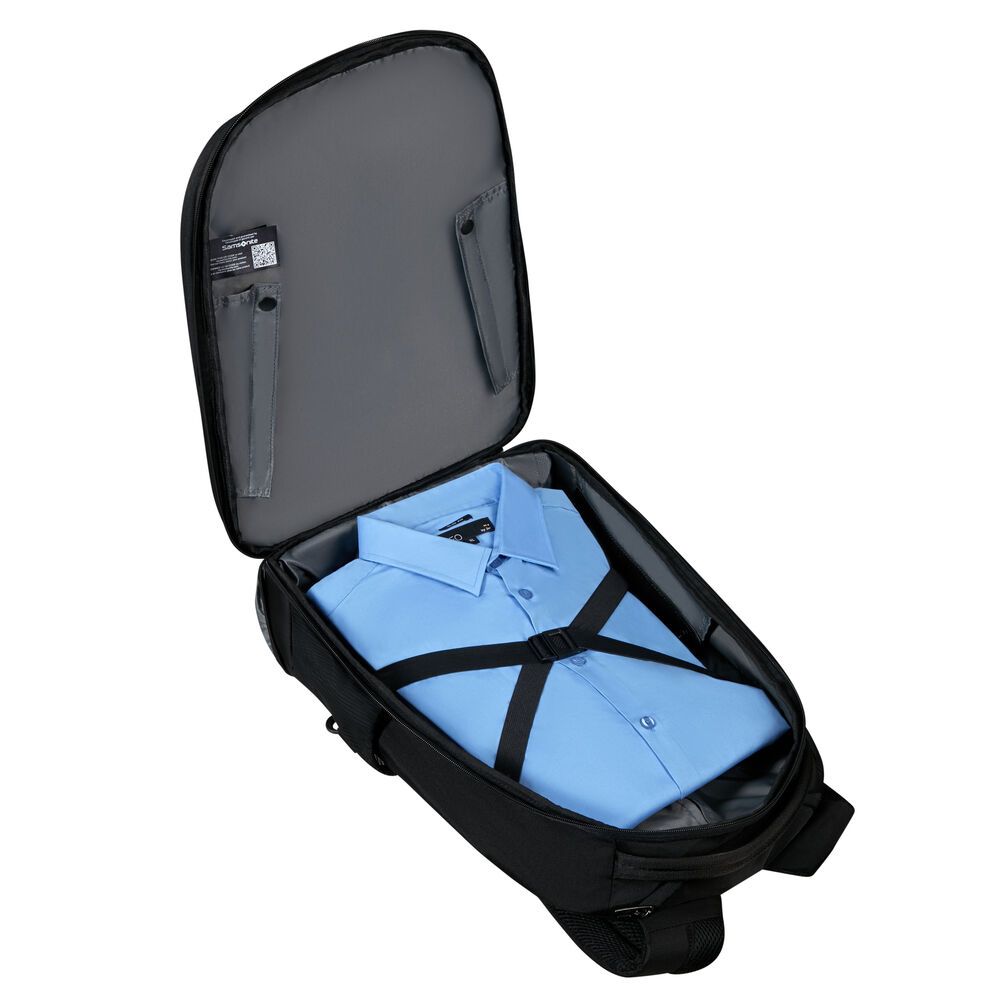 Rucsac pentru laptop Samsonite Guardit 3.0 cu roti, 15.6", negru, 480x335x200mm