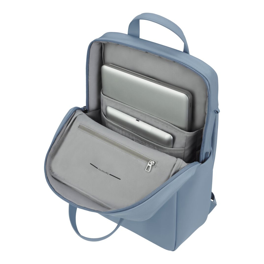 Rucsac laptop Samsonite 4Pack, 15.6", albastru prafuit, 410x300x120mm
