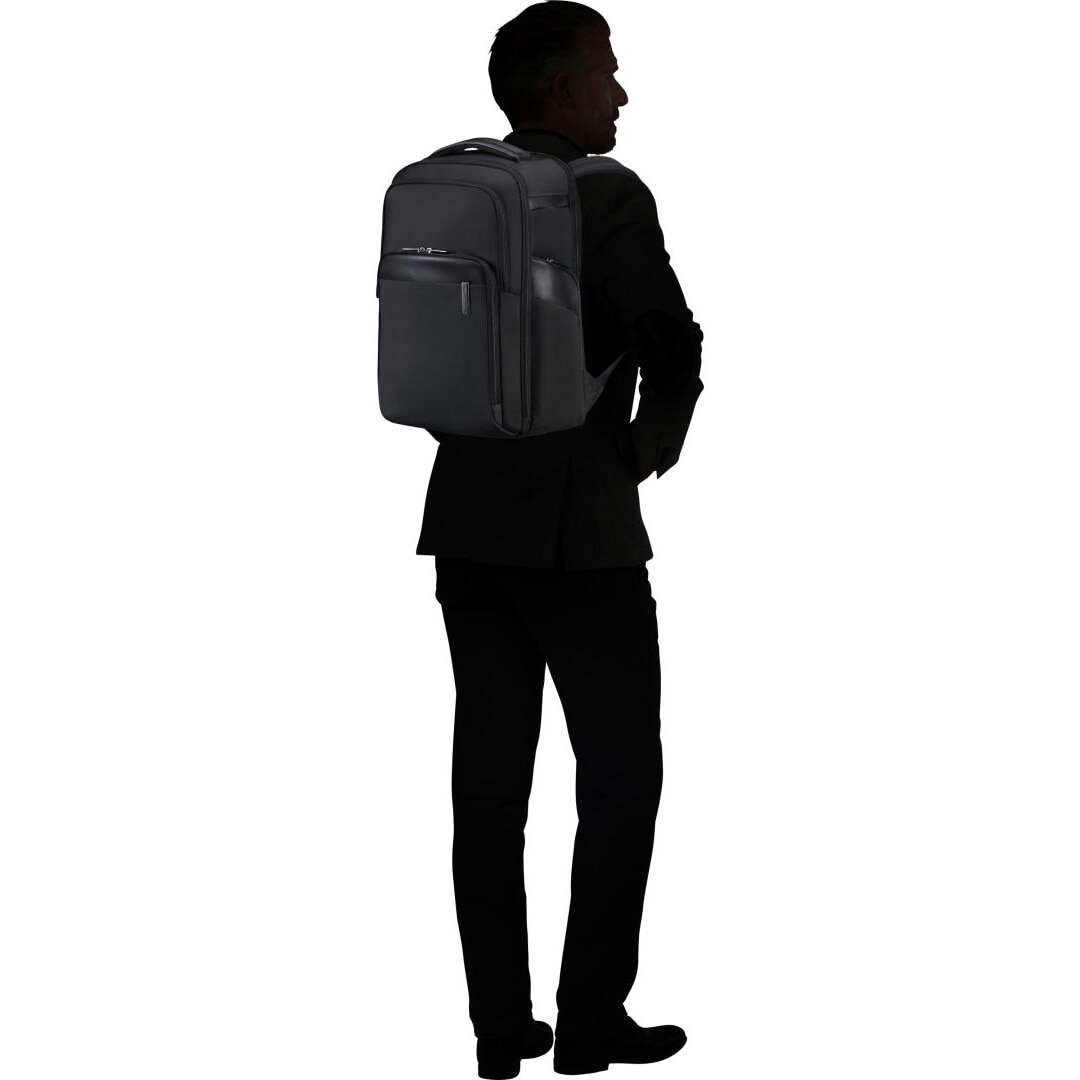 Rucsac laptop Samsonite Evosight 15.6", negru, 430x300x180mm