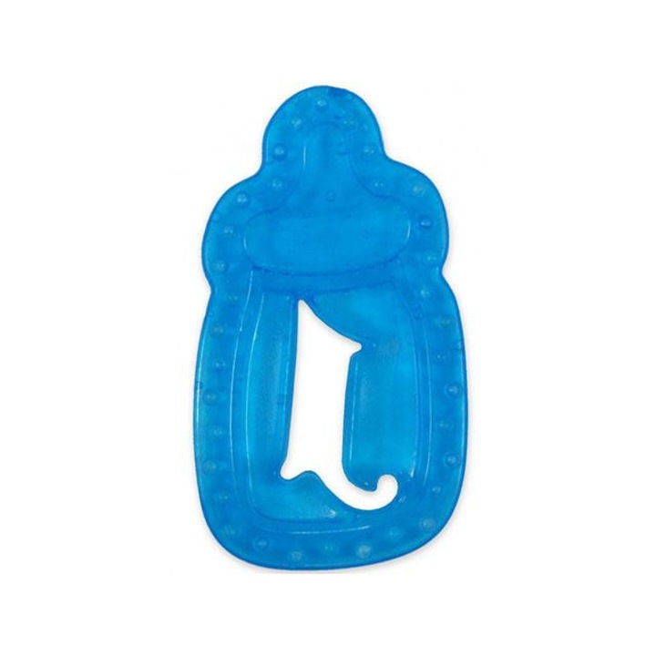 Cumisüveg formájú zselés rágóka kék színben