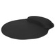 Mouse Pad Zeaicos, Negru, Material Spuma cu Memorie, Suport pentru Incheietura