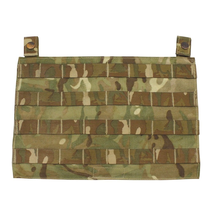 Panel frontal MTP Osprey MK IV, Cordura 1000D, sistem MOLLE 25 mm, camuflaj Multi Terrain, 21x31cm, folosit