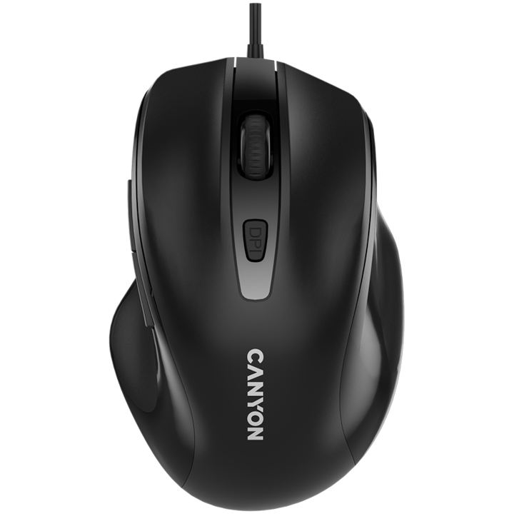 Мишка CANYON mouse M-6 Wired Black CNE-CMS6