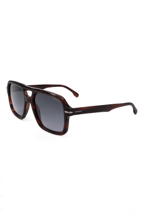 Carrera, Ochelari de soare aviator cu lentile in degrade, 55-20-150, Maro cognac