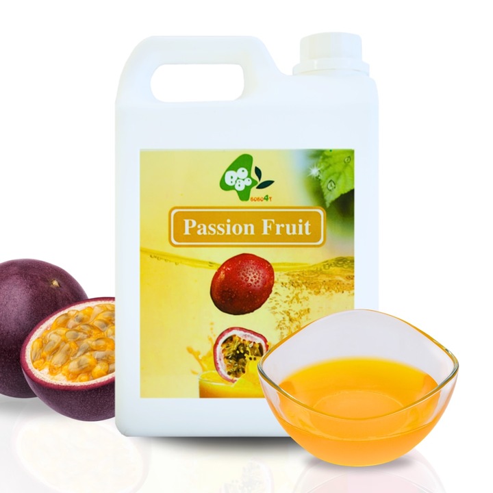 Sirop de Fructul Pasiunii Ele Universe, 1, 9L – Aroma Intensa, Perfect pentru Bubble Tea si Deserturi