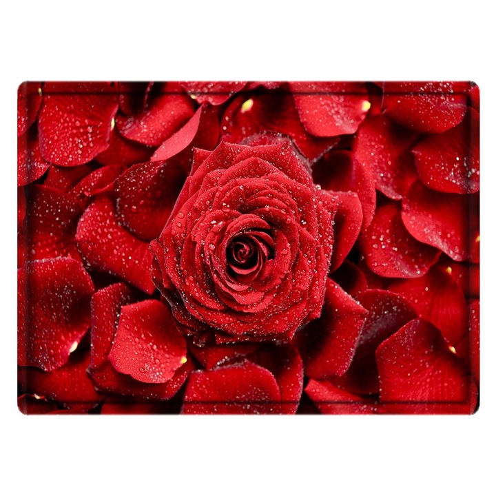 Covor multicolor, 60x40cm, design divers, lavabil, pentru camera de zi