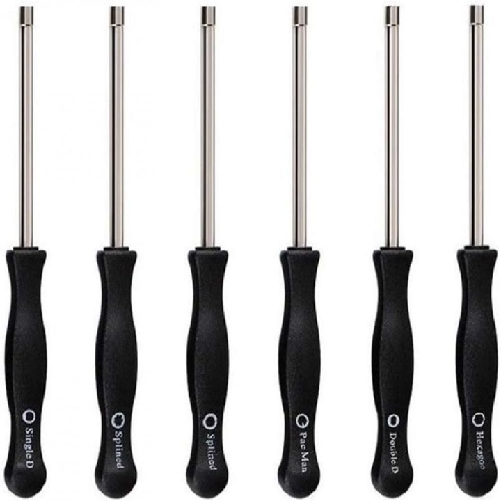 Unealta de ajustare carburator AMRINUGL, cap ajustabil robust, maner ergonomic, utilizare larga pentru motoare cu 2 timpi