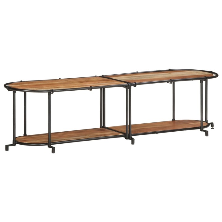 vidaXL tömör akácfa TV-szekrény 160 x 42 x 40 cm 20.3 kg