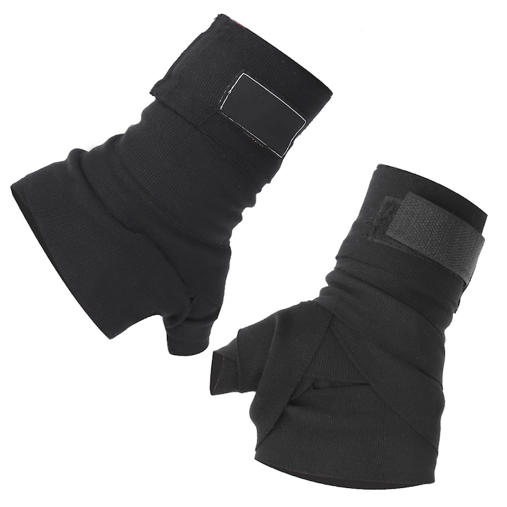 Enforose bandázs, 3m, neoprén, fekete, 2 db-os szett