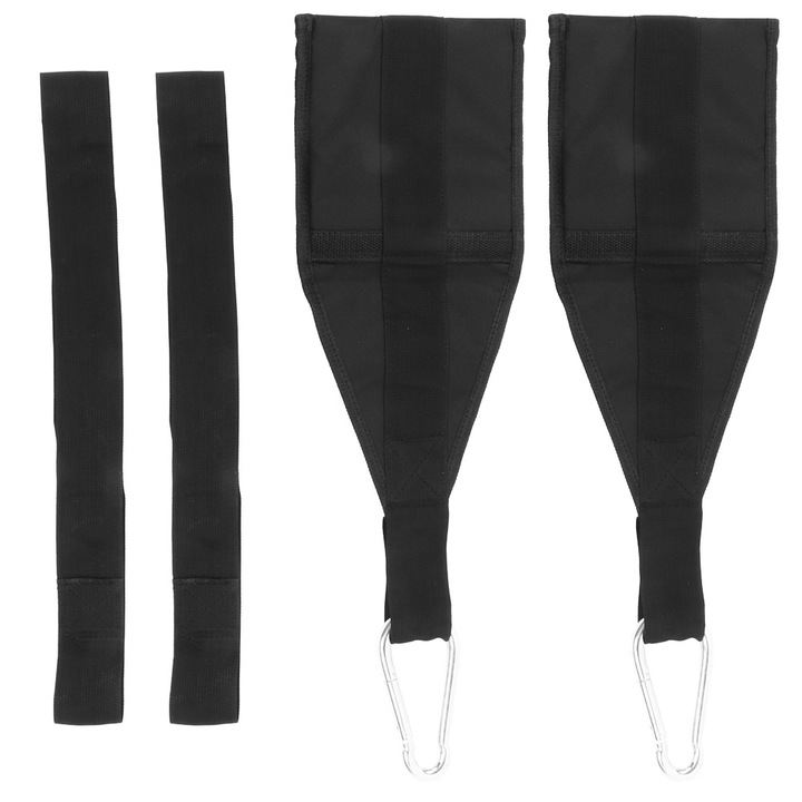 Curele agatate Fitness AB Sling Straps Suport pentru antrenamentul muschilor abdominali pentru antrenamentul de tragere