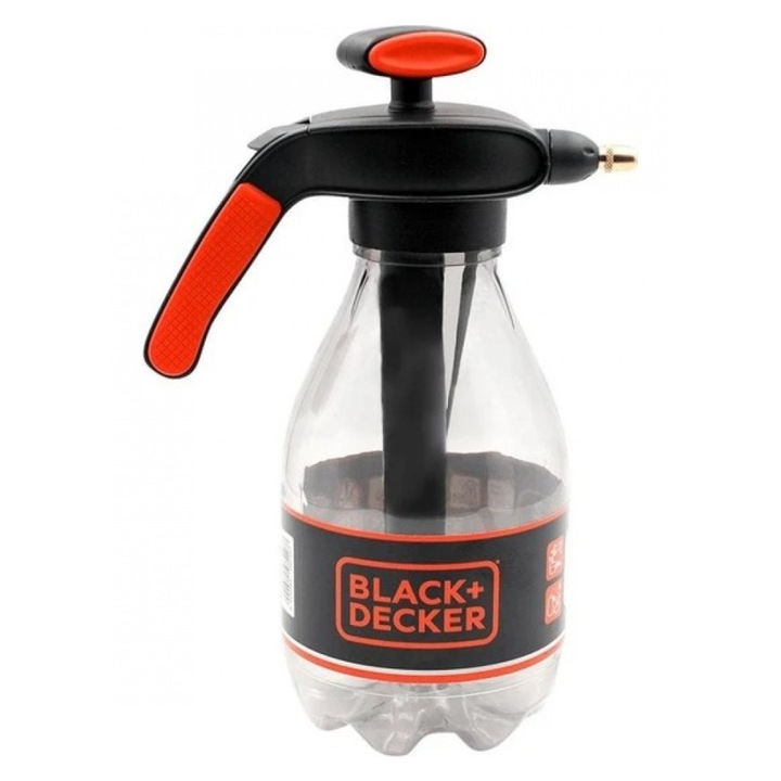Permetező, 2 literes, pumpás transzparens, BLACK+DECKER