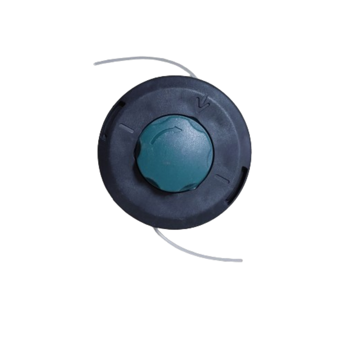 Cap tambur cu fir, mosor motocoasa cu buton verde