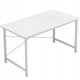 Birou calculator masa alb modern loft mare pentru camera in stil scandinav 100/50/75 cm MUVU