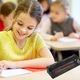 Penar Scolar pentru Tineret, Negru Transparent din Plasa, Design Compact si Practic, Material Durabil si Rezistent, Ideal pentru Scoala si Birou, Usor de Transportat