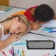 Penar Scolar pentru Tineret, Negru Transparent din Plasa, Design Compact si Practic, Material Durabil si Rezistent, Ideal pentru Scoala si Birou, Usor de Transportat