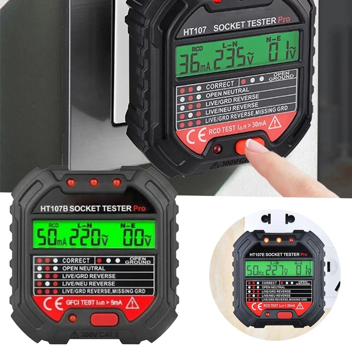 Tester electric de prize HT107, multicolor, set de 2 bucati