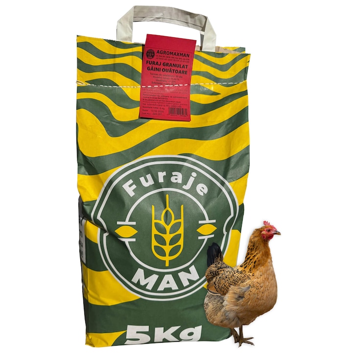 Furaj granulat Gaini ouatoare 5 kg