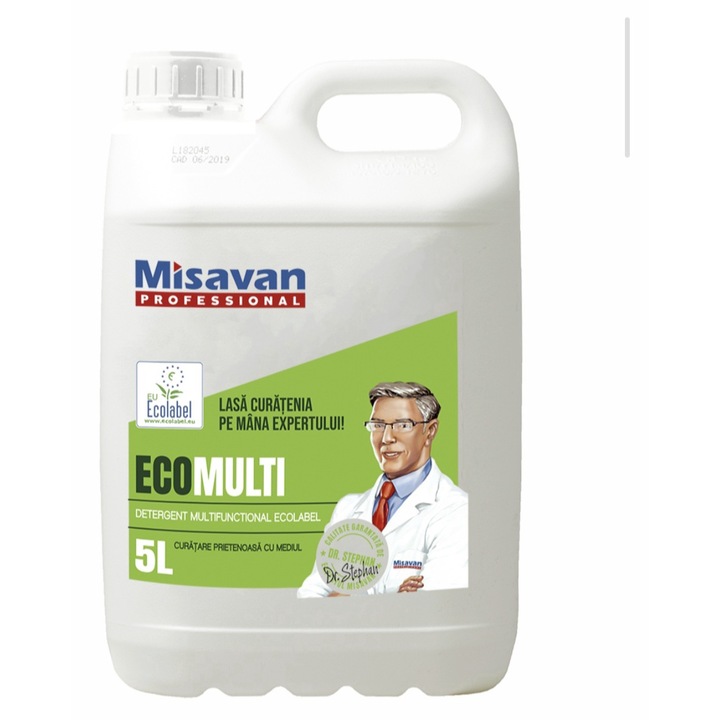 Solutie multisuprafete Dr. Stephan Ecolabel Multi-use 5L