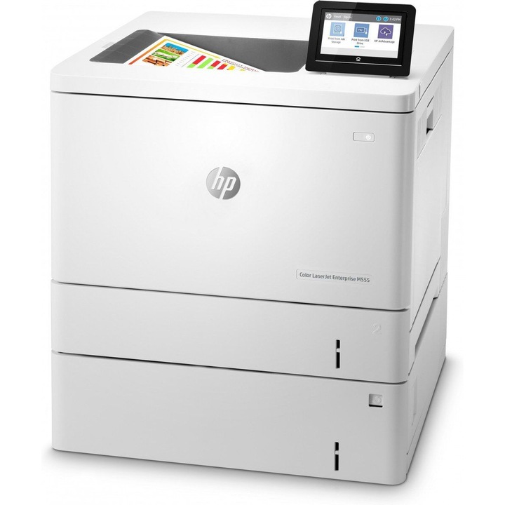 HP Color LaserJet Enterprise M555x, Imprimare, Imprimare fata-verso