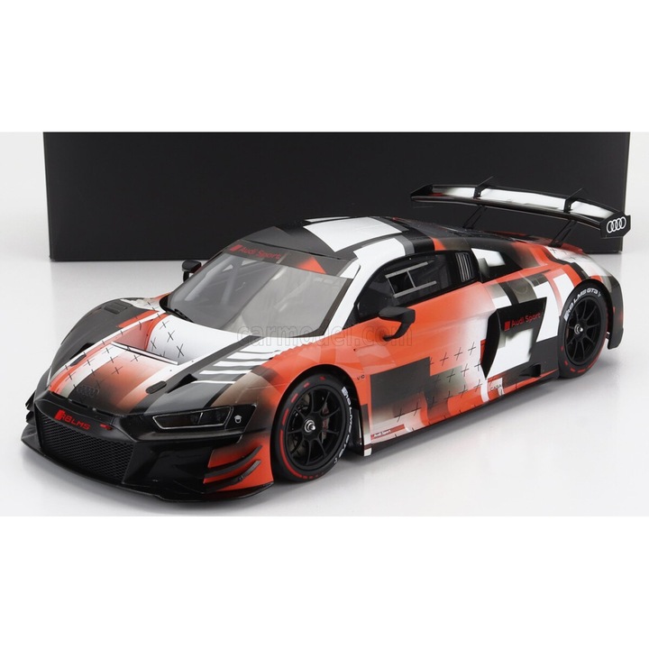 Audi R8 Lms Gt3 Evo Ii modellautó, Spark, fém, többszínű