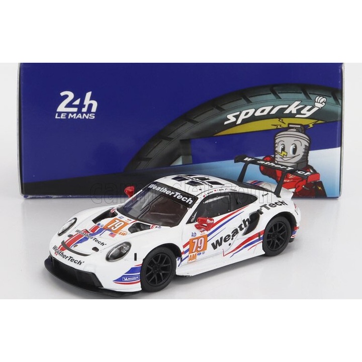 Modellautó Porsche 911 991 Rsr-19 4.2l Team Weathertech Racing, Spark, 1:64, többszínű
