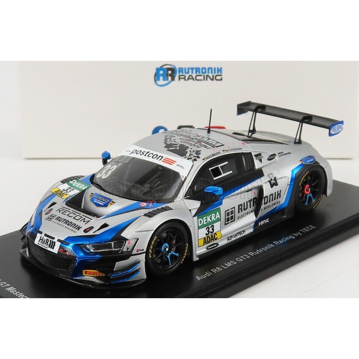 Audi R8 autómodell, Spark, fém, többszínű