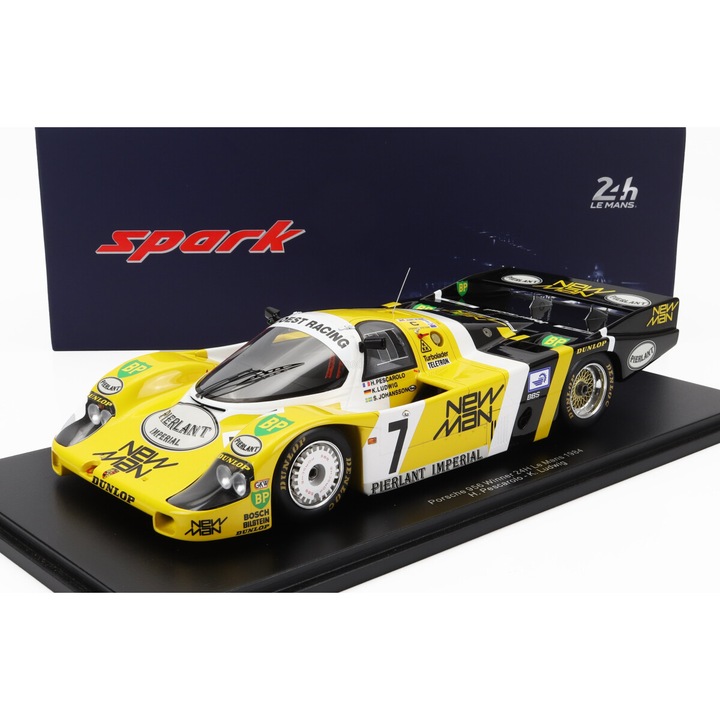 Autómodell Porsche 956l Turbo, Szikra, Fém, Többszínű