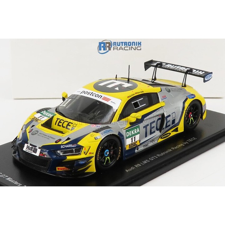 Audi R8 Lms Gt3 modellautó, Spark, 1:43, többszínű